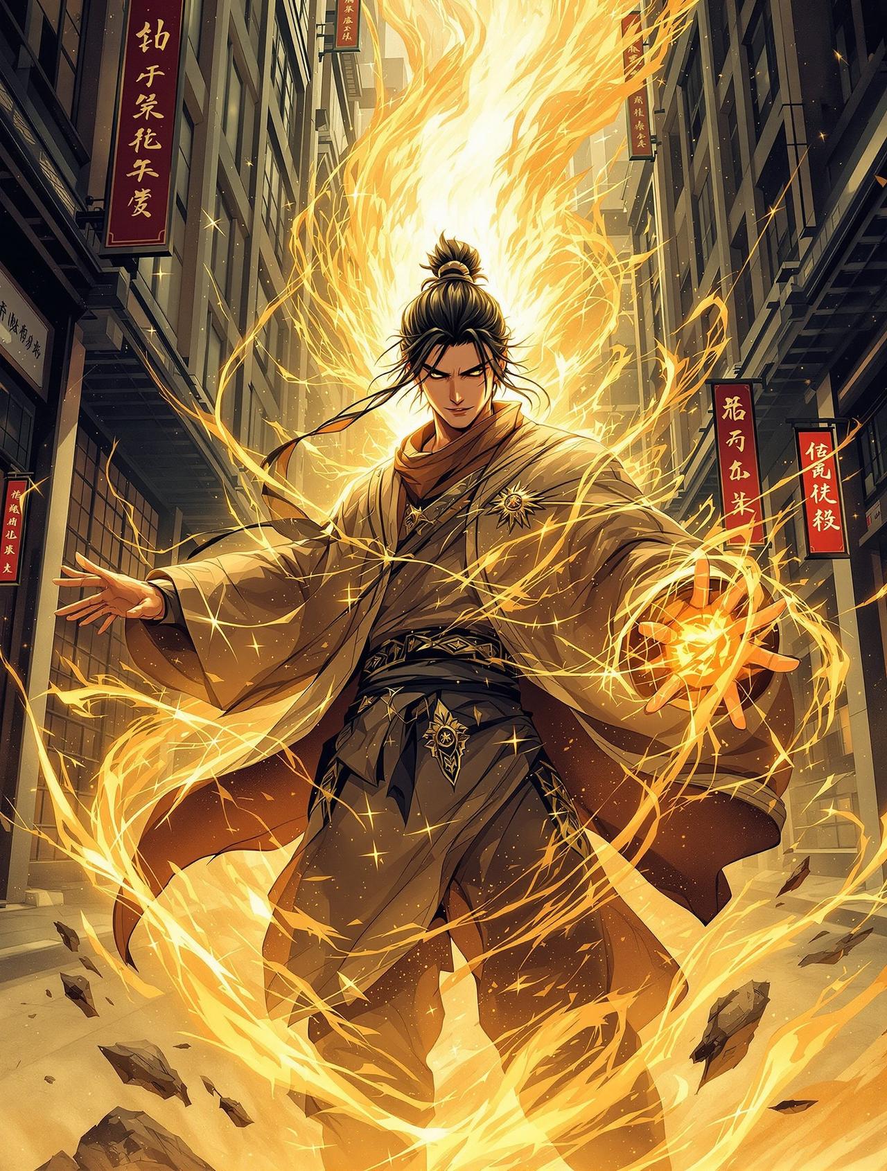 一人之下漫画封面 - 张楚岚在都市中展现异能